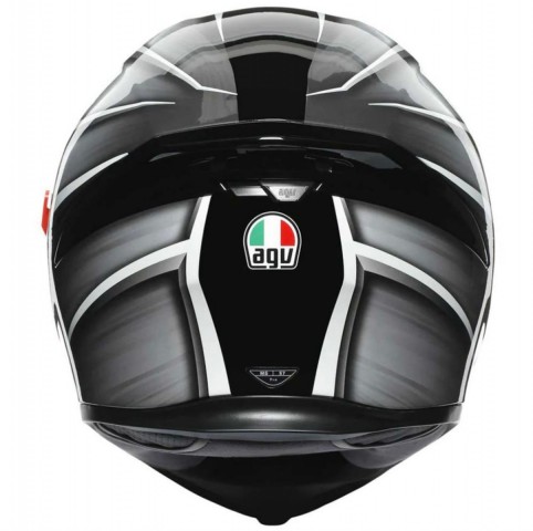 Agv K5 S Tempest Kapalı Kask Siyah-gümüş
