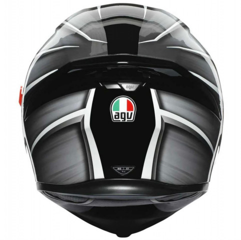 Agv K5 S Tempest Kapalı Kask Siyah-gümüş