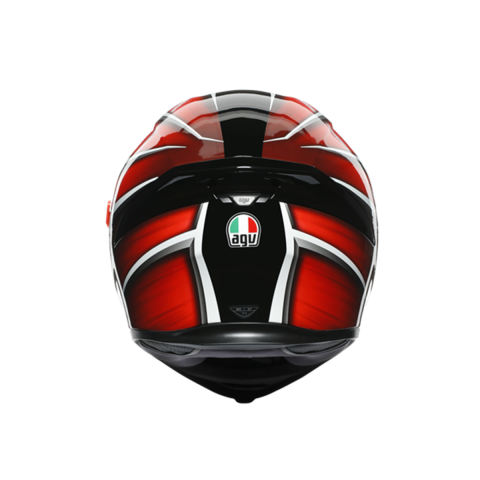 Agv K5 S Tempest Kapalı Kask Siyah-kırmızı