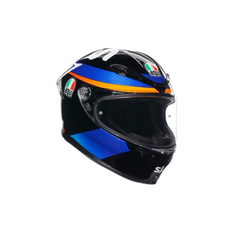 Agv K6 S Kapalı Kask Marını Sky Racıng Team 2021