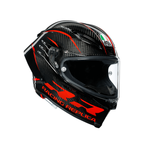 Agv Pısta Gp Rr Performance Carbon Kapalı Kask Kırmızı LARGE