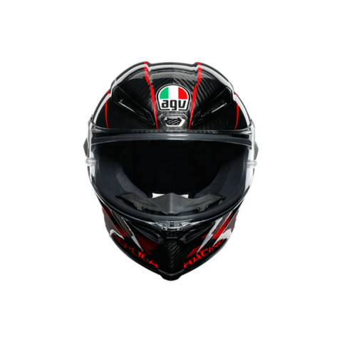 Agv Pısta Gp Rr Performance Carbon Kapalı Kask Kırmızı LARGE