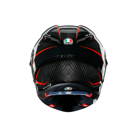 Agv Pısta Gp Rr Performance Carbon Kapalı Kask Kırmızı LARGE