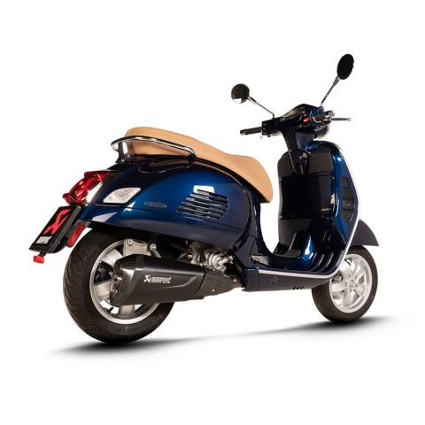 Akrapovıc Egzoz S-ve3so10-hzdfbl Vespa Gts Super 300 / Seı Gıornı / Tech (21-24) Slıp-on Lıne (ss)
