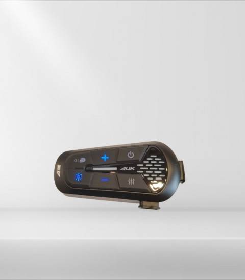 Auk A100 Bluetooth Ve Intercom Kask İçin İp56 İki Kişilik