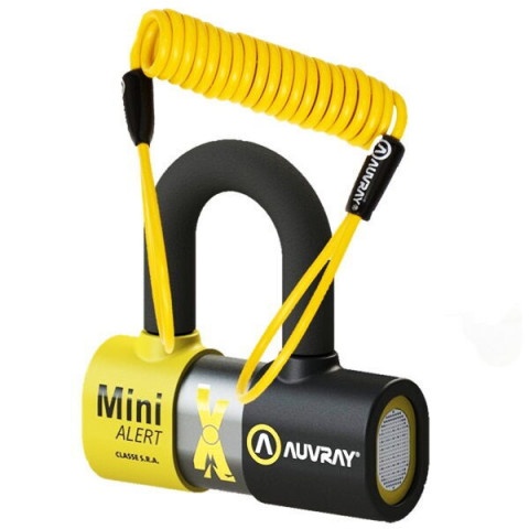 Auvray Alarmlı Mini Extrem U Disk Kilidi 16mm 120 Dsb 2axtrauv