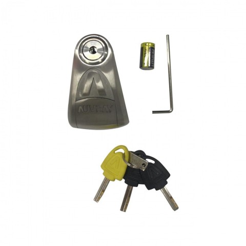 Auvray B-lock 10 Çelik Alarmlı Disk Kilidi 10 Mm 120 Db Sra Sertifikalı