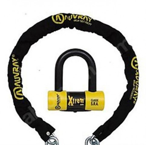 Auvray Zincir Kilit N-bloc 120 Cm + U Dısk Sra