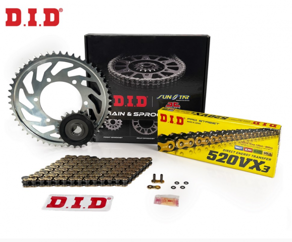 Bajaj Domınar 400 2013-2023 Dıd Zincir Dişli Seti Gold 520 Orıng Jj520vxgb892