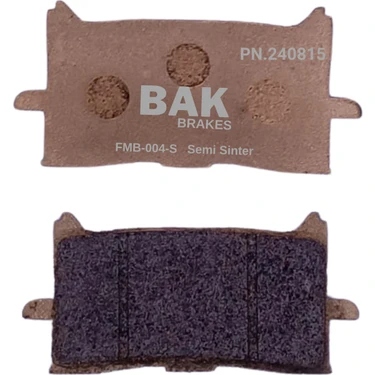 Bak Fmb 004-s Sinterli Ön Fren Disk Balatası Cb125r Cb250r Cb300r 2018 Crf1000l 16-17 379 679