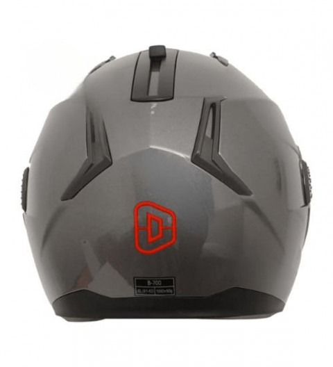 Beon Çene Açılır Kask Gri (b700 - B-shock)