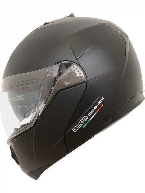 Beon Çene Açılır Kask Mat Siyah (b700 - B-shock)