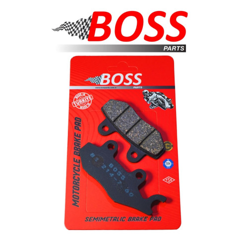 Boss Yarı Sinterli Fren Balatası Bs214 Ön Rks Freccıa 150 Rks Reale 125 Ters Kulak Agılıty 125 Voge Sr1