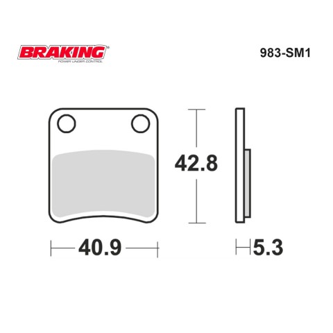 Brakıng El Fren Balatası 983sm1 Honda Sılverwıng Fjs400 Fjs600 Nc700 D Integra Nc700 X Nc750 X S Vfr 1200 Crosstourer 303