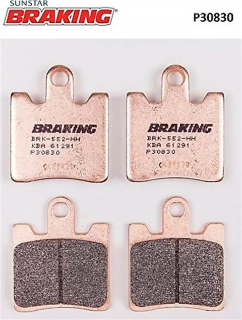Brakıng Fren Balatası Sinter P30830 Ön An250 An400 Burgman 98-06 Yamaha Fjr1300 Abs 06-18 147
