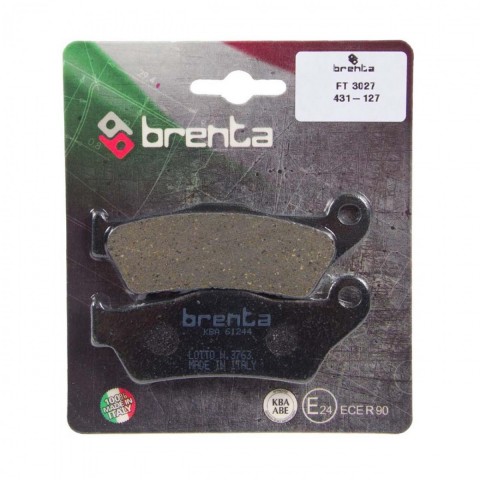 Brenta Organik Fren Balata Ft 3027 Ön Bajaj Pulsar Ns200 Domınar 400 Bmw F750 F800 17-18 Yzf-r125 08-13 Ducatı 695 031 181