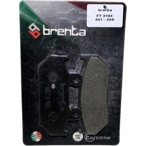 Brenta Organik Fren Balata Ft 3104 Suzukı An 250 K1/k2 Burgman 01/02 An 400 K1/k6 Burgman 01 / 06 Arka (265 - 412)