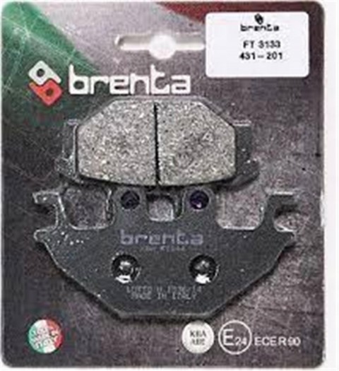 Brenta Organik Fren Balata Ft 3133 Yamaha Yzf-r125 2014 Kymco Atv Mxu 250 300 450 500 550 700 & Sym Wolf 250 - 230.