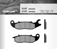 Brenta Organik Fren Balata Ft 3147 Cbr 125 Anf 125 Innova Msx 125 Grom 210