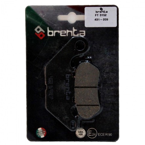 Brenta Organik Fren Balata Ft 3152 Arka Yamaha Nmax 125 155 Trıcıty 125 Delıght 115 Ön Ybr 125k Esd Cygnus L 264 464