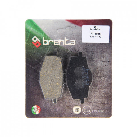 Brenta Organik Fren Balatası Ft 3085 Arka Rks Freccıa 125 2023-2024 Rks Vrs 125 2023-2025