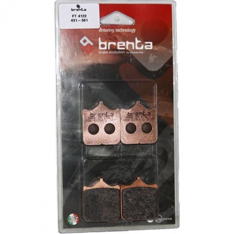 Brenta Sinter Metal Fren Balata Ft 4122 Bmw S1000r 14-18 S1000rr 10-18 (304 - 604/4)