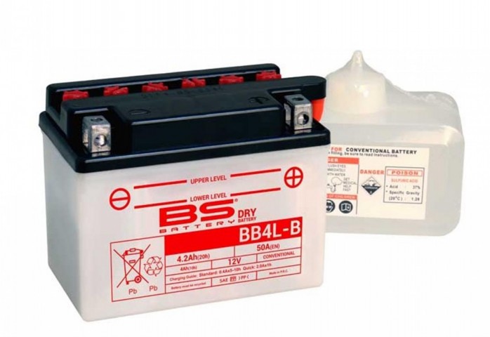 Bs Akü Bb4l-b Yamaha Bws 125