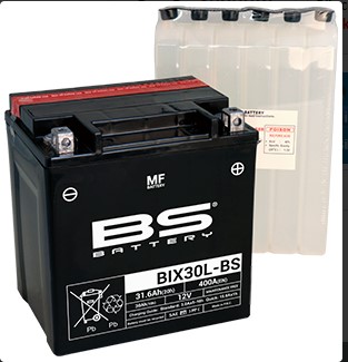 Bs Akü Bıx30l-bs 12v 30ah Sulu Bakımsız