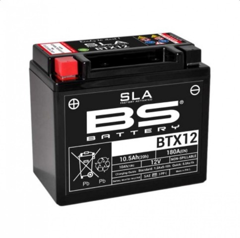 Bs Akü Btx12-bs 12v10ah 2012-2023 Cf Moto 650nk