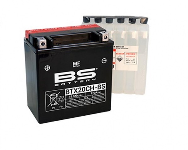 Bs Akü Btx20ch-bs 12v18ah 2006-2012 Moto Guzzi Norge 1200