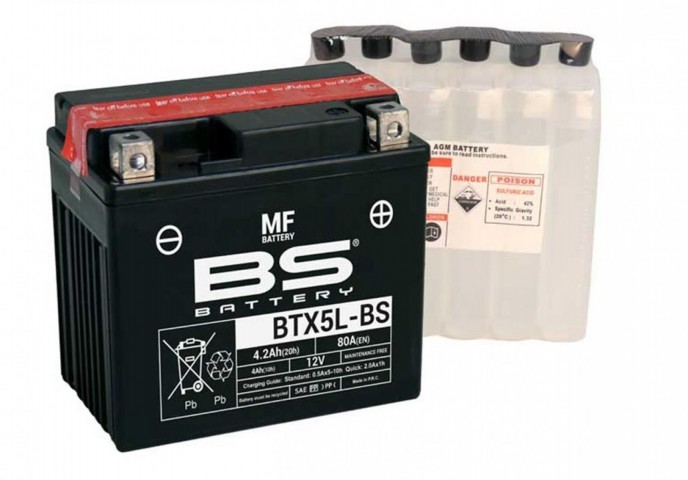 Bs Akü Btx5l-bs 2000-2011 Ktm 400 Exc