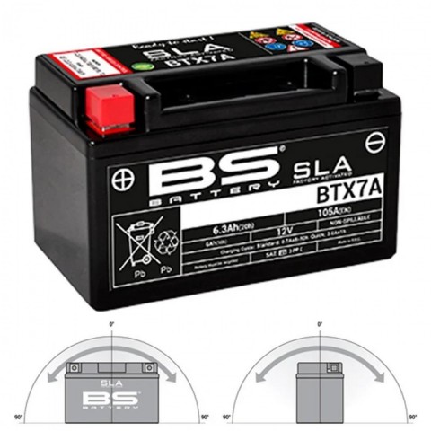 Bs Akü Sla Btx7a-bs 1999-2015 Kymco People 125