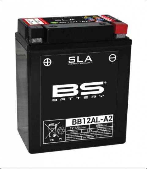 Bs Akü Sla (kuru) Bb12al-a2 12v12ah  Aprılıa Scarabeo 150 Atlantıc 250 300 Bmw G 650 Gs F650 R650 Cs  Honda Cb1100