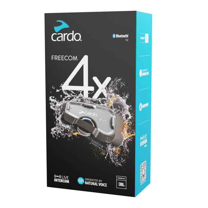 Cardo Freecom 4x Bluetooth Ve Intercom (tekli Paket)