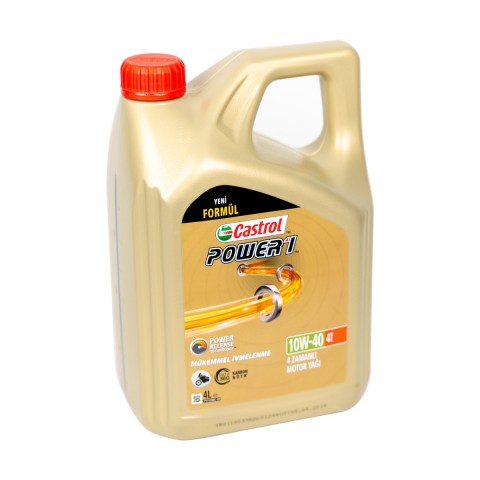 Castrol 4t Motor Yağı 1 10w40 4lt