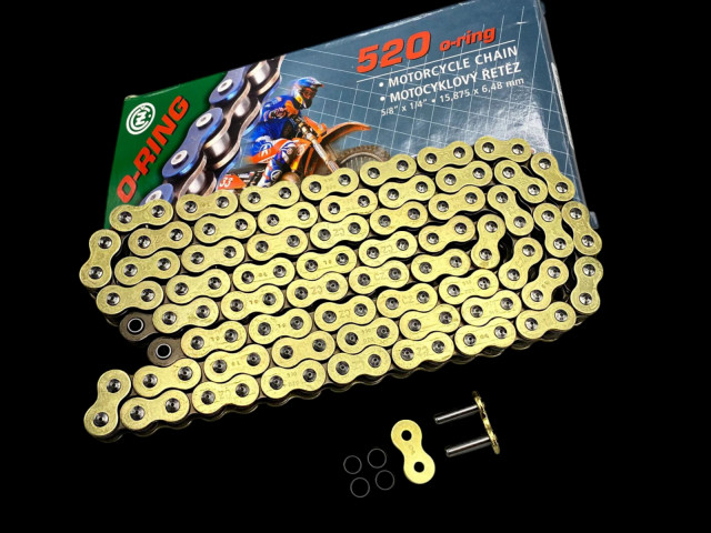 Cz Gold Zincir 520-120l Orıngli Bajaj Domınar 250 400 Dl650 Cb650f Cbr650f Nc750 S/x Nc700 S/x Yzf-r25 Mt-2 5 Pulsar Cbr 250r