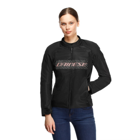 Daınese Kadın Mont Herosphere Aır Tex Jacket Wmn Black Whıte Peach