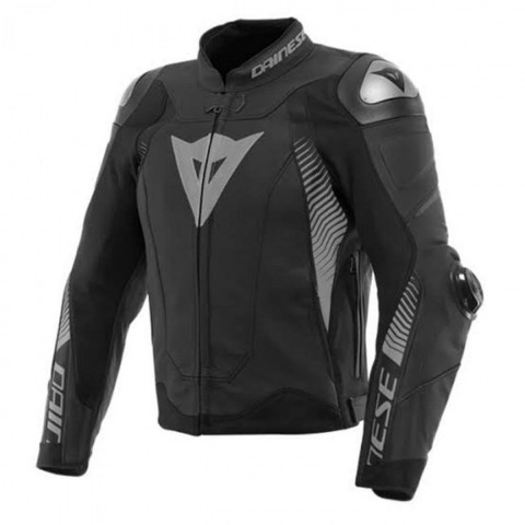 Daınese Super Speed 4 Deri Mont Siyah-gri