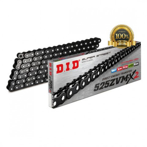 Dıd Çelik Zincir 525-120l Zvm-x Bmw S1000r Xl600 Transalp Cbr 1000rr