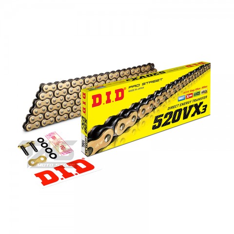 Dıd Gold Zincir 520-106l Vx3 X-rıng