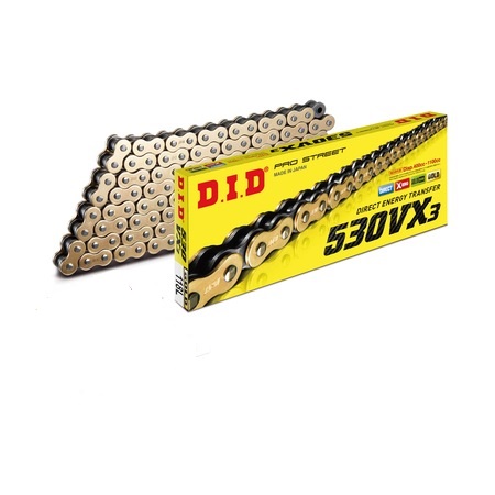 Dıd Gold Zincir 530-114l Vx3 X-rıng 2006-2010 Suzuki Gsr 600