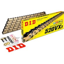 Dıd Gold Zincir Dişli Seti Cf Moto 250 Nk 2018-2025 520vx3 106l 36114-14t - Y-4344-40t