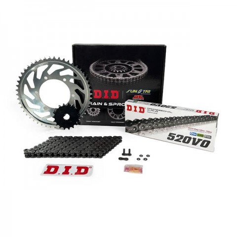 Dıd Zincir Dişli Seti Çelik 520vo Yamaha Yzf-r25 2015-2022 (32514-14t - 1-3471-43t 520v0-100ft Zj - 112l )