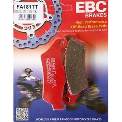 Ebc Fren Balatası Carbon Fa181tt 2014-2022 Bajaj Pulsar Rs 200 Ön Fren Balatası