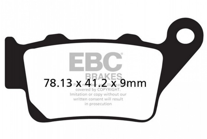 Ebc Fren Balatası Carbon Fa208tt Ktm Exc250 95-03 , Cfmoto Nk 250 20-21