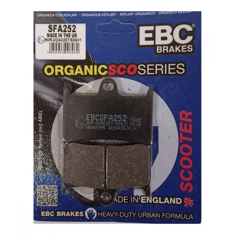 Ebc Fren Balatası Carbon Sfac252 Yamaha Tmax 500 530