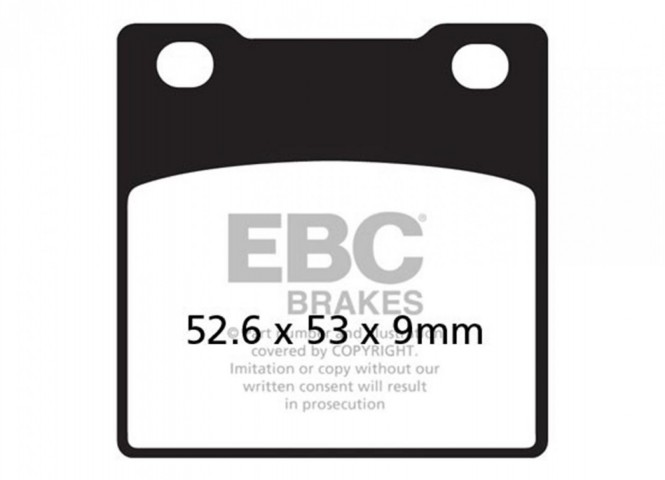 Ebc Fren Balatası Fa063 Suzukı Gsx250r