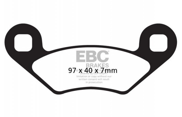 Ebc Fren Balatası Fa159tt Polarıs Offroad