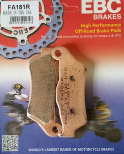 Ebc Fren Balatası Fa181r Offroad Ktm Exc