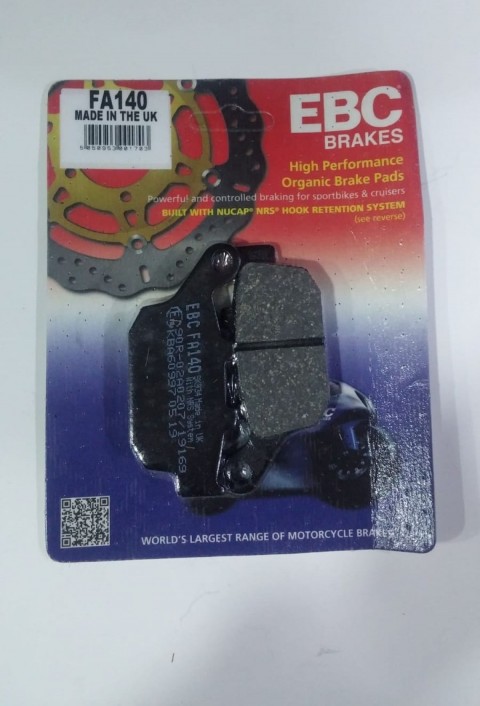 Ebc Fren Balatası Organik Fa140 Honda Fes 250 Foresıght Cbr 500 600 Cb 650f Xl 600 650 700 V Xrv 650 750 020